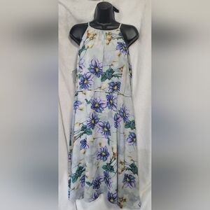 Alex Marie Thea Dress Women's Size 18 New Floral Garden Party Halter Spr…